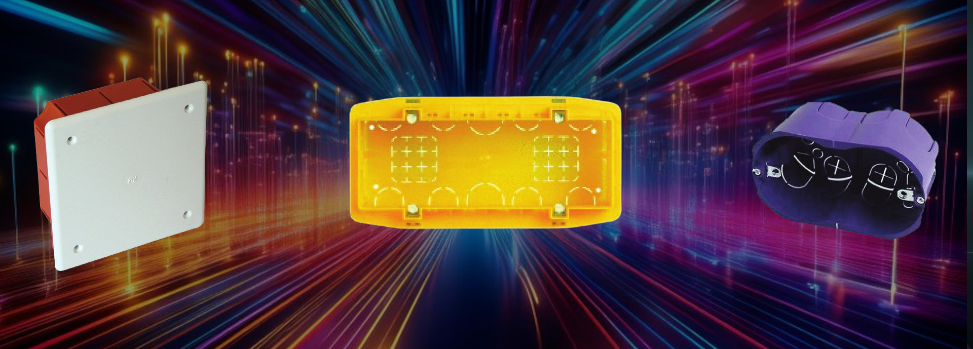 cassette di derivazione da incasso